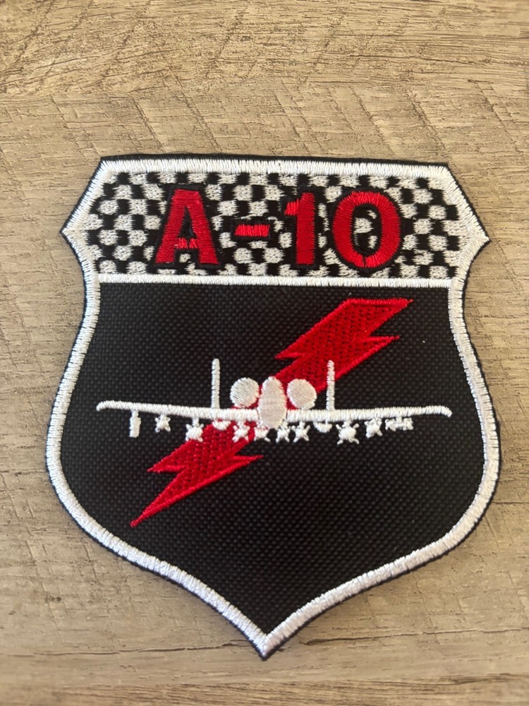 A-10 Thunderbolt Patch, A-10 Driver, Warthog patch shield emblem