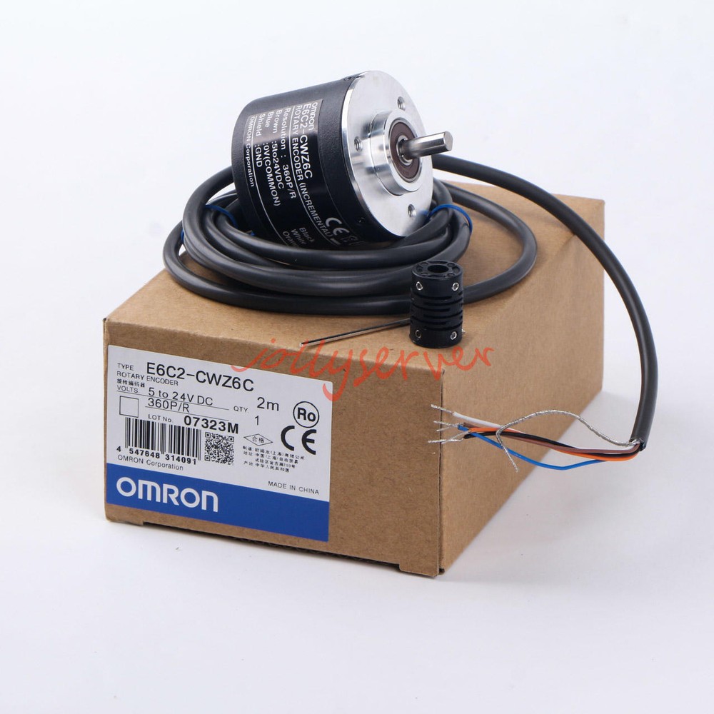 1PCS New Omron Rotary Encoder E6C2-CWZ6C 360P/R-