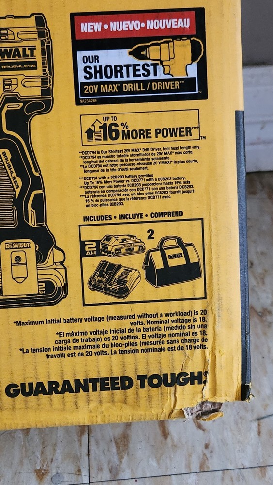 DEWALT 20V MAX Atomic 4 Tool Combo Kit - DCK486D2