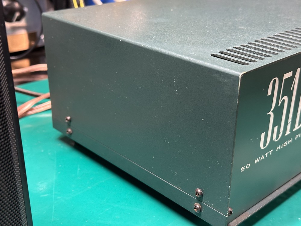 Altec 351B mono amplifier Working - Repaired
