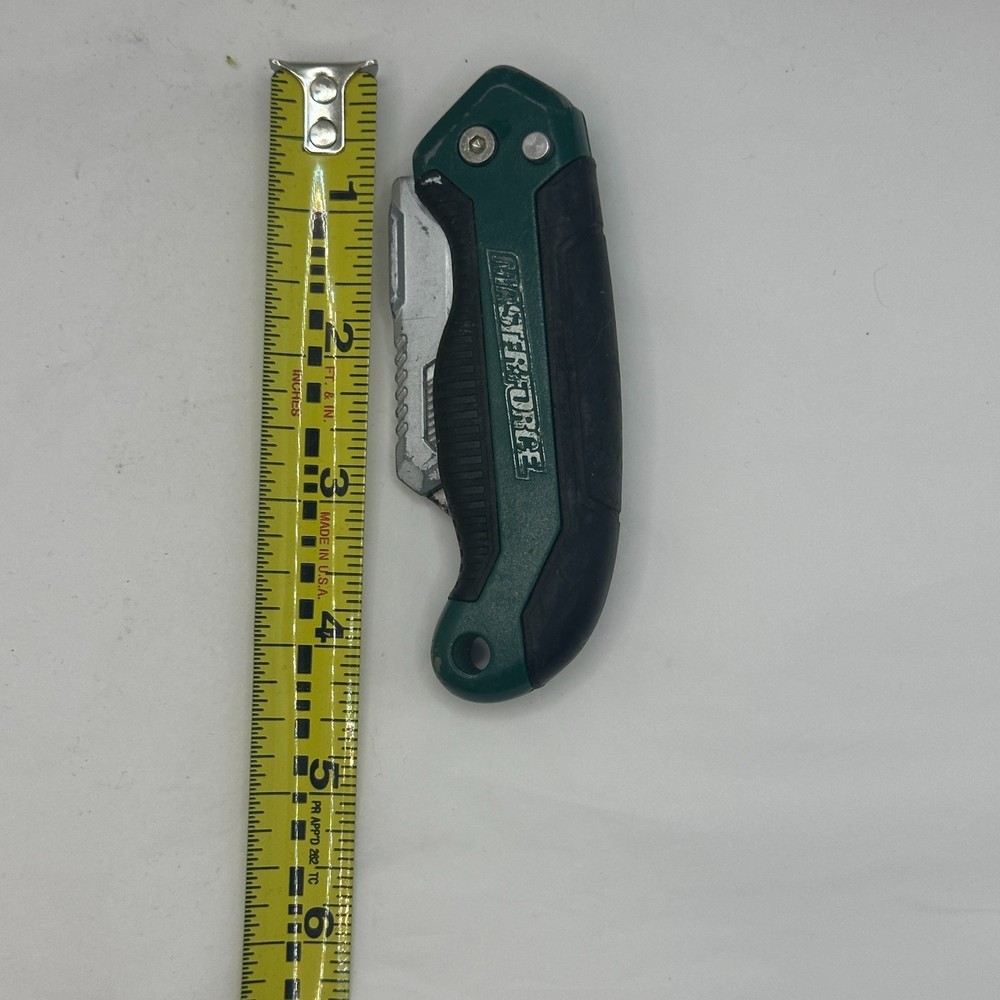 Masterforce Utility Knives Folding Quick Change Retractable