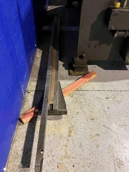 AMADA SHEAR WITH PROGRAMMABLE BACK GAUAGE (19432C-291)