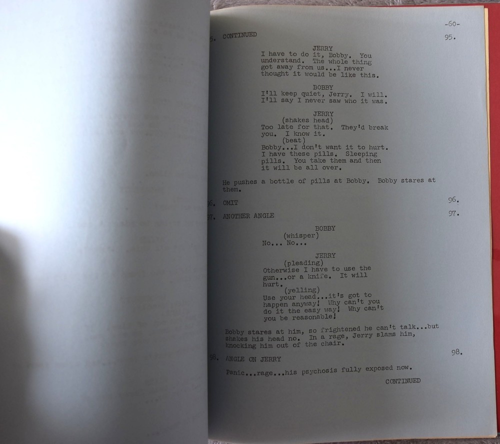 1968 Hawaii Five-O (Tiger by The Tail) Original Screenplay Script