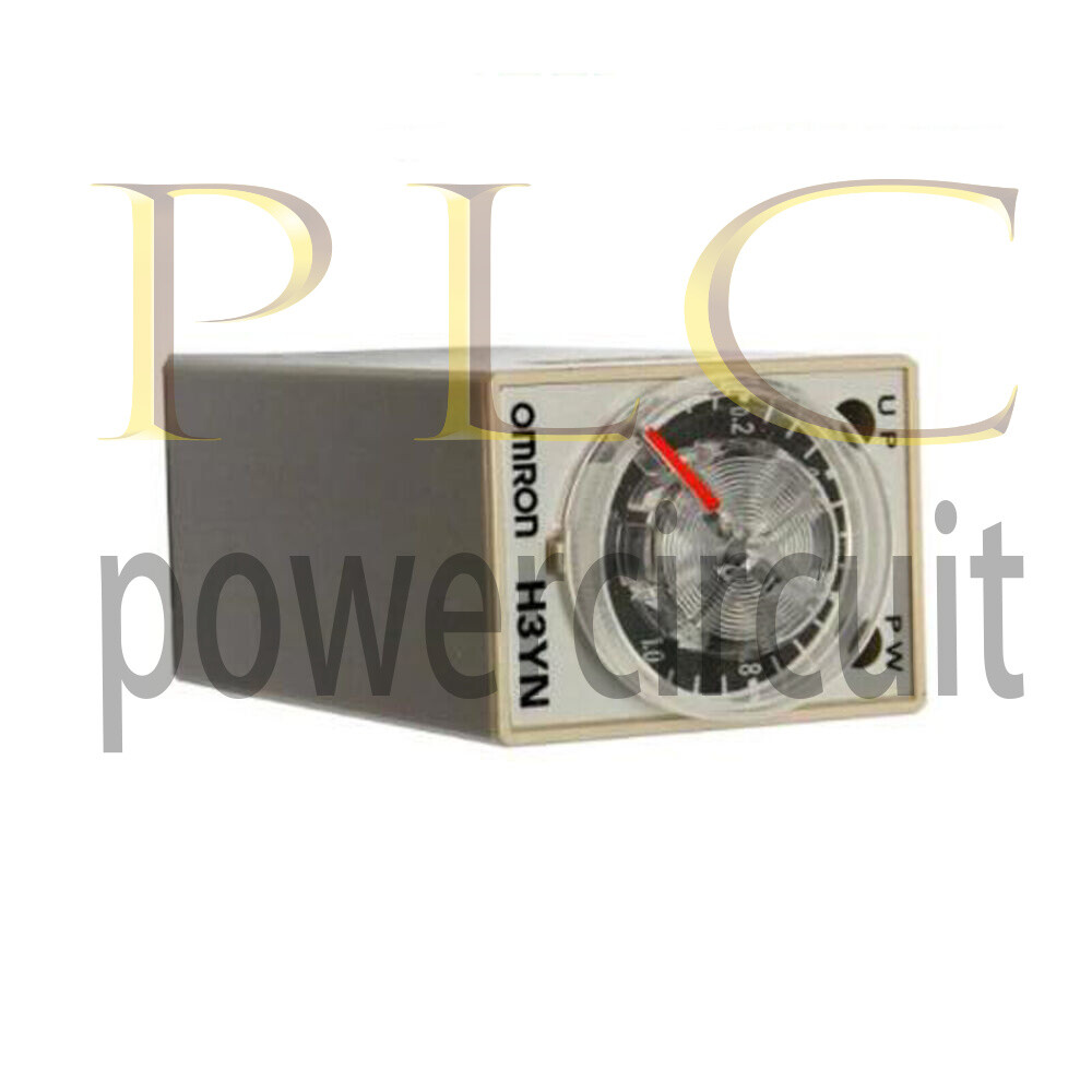 OMRON H3YN-2 TIME DELAY RELAY SOLID STATE TIMER SOCKET 100-120VAC NEW - US Stock