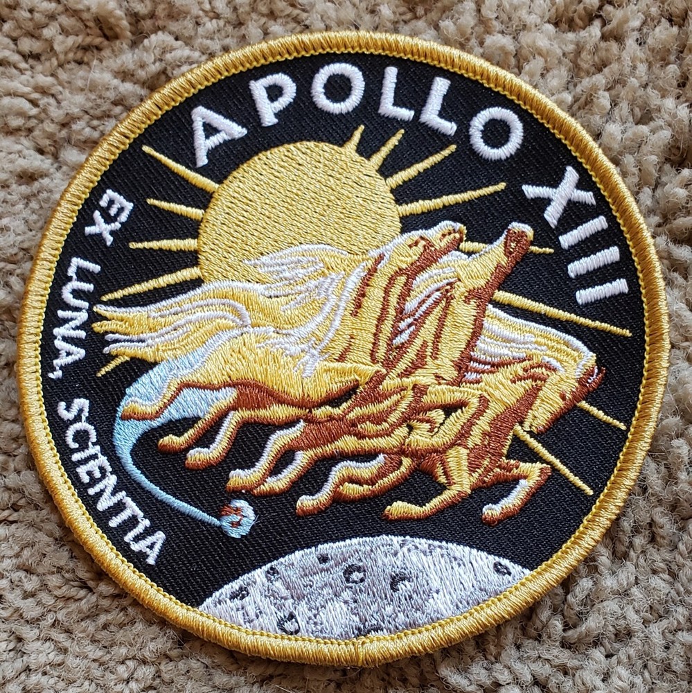 NASA APOLLO 13 3-¾" EMBROIDERED PATCH