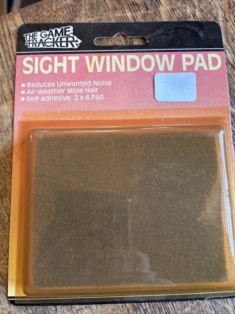 NIB The Game Tracker Sight Window Silencing Pad