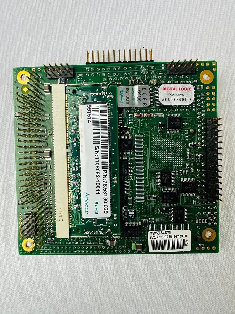 Digital Logic MSM586SV-DYN PC/104 CPU Board