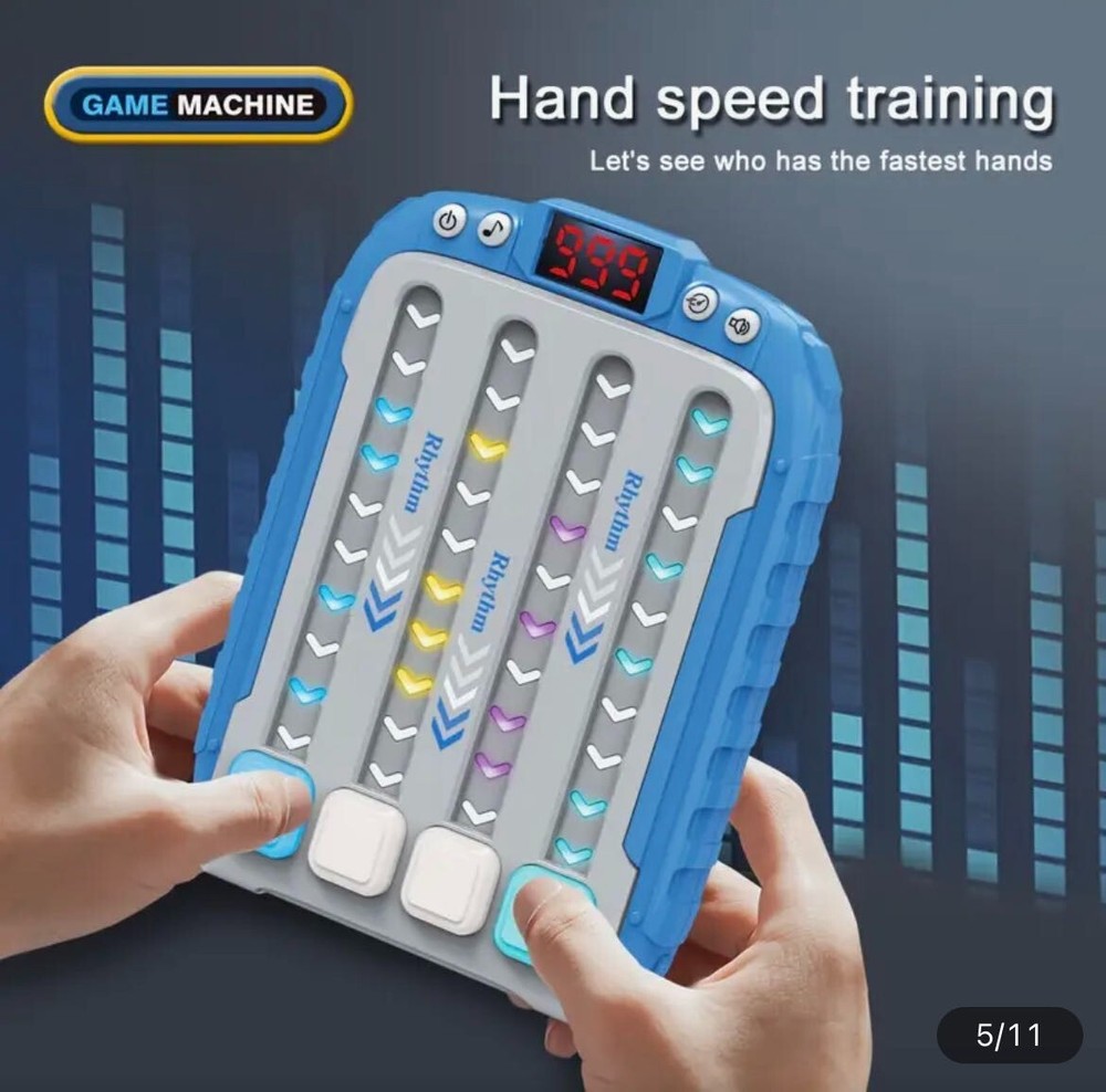 Rhythm Master Speedy Push Game-Multiplayer Dance Puzzle Console, Relax Toy Gift