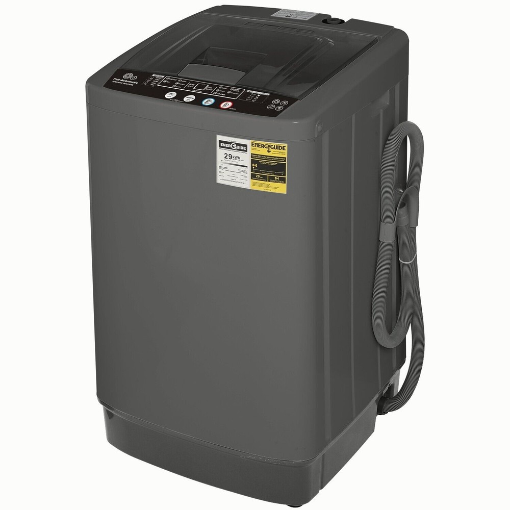 Portable Washing Machine 13.5Lbs Capacity Full-Automatic Washer with 10 Programs