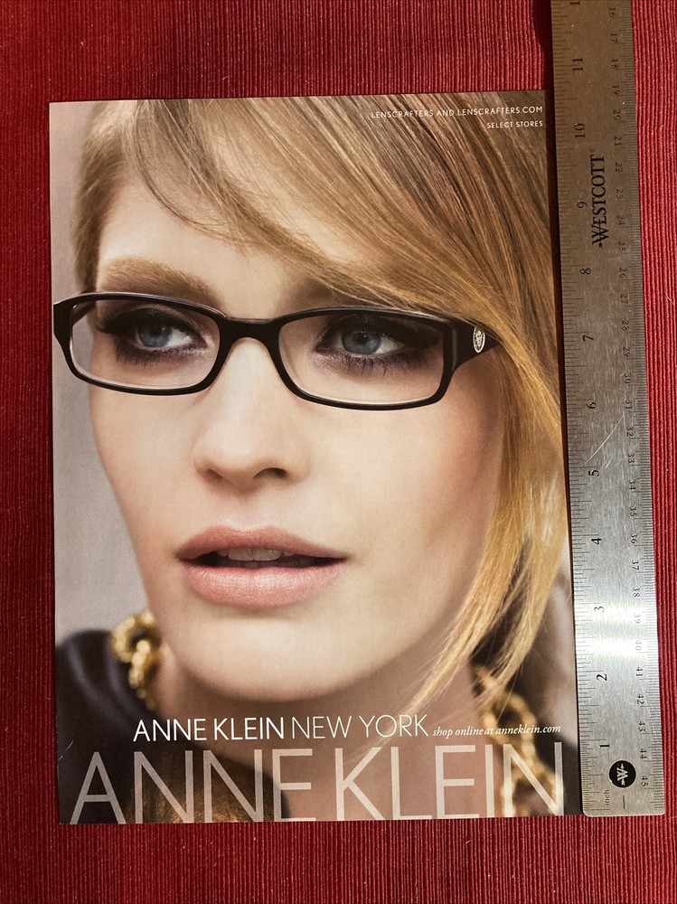 Model Heidi Mount for Anna Klein 2012 Print Ad - Great to Frame!