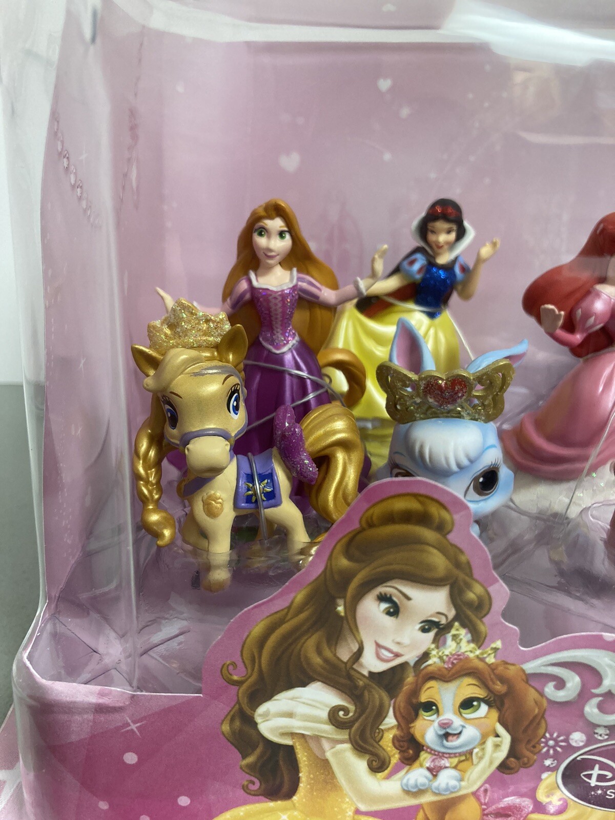 Disney Store Palace Pets 10 Piece Figurine Playset - NEW