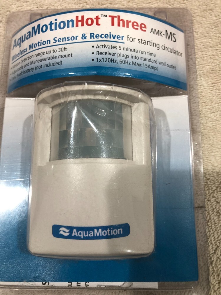 AquaMotion AMK-MS OnCall Wireless Control Kit ¨C Motion Sensor &Receiver OPENED