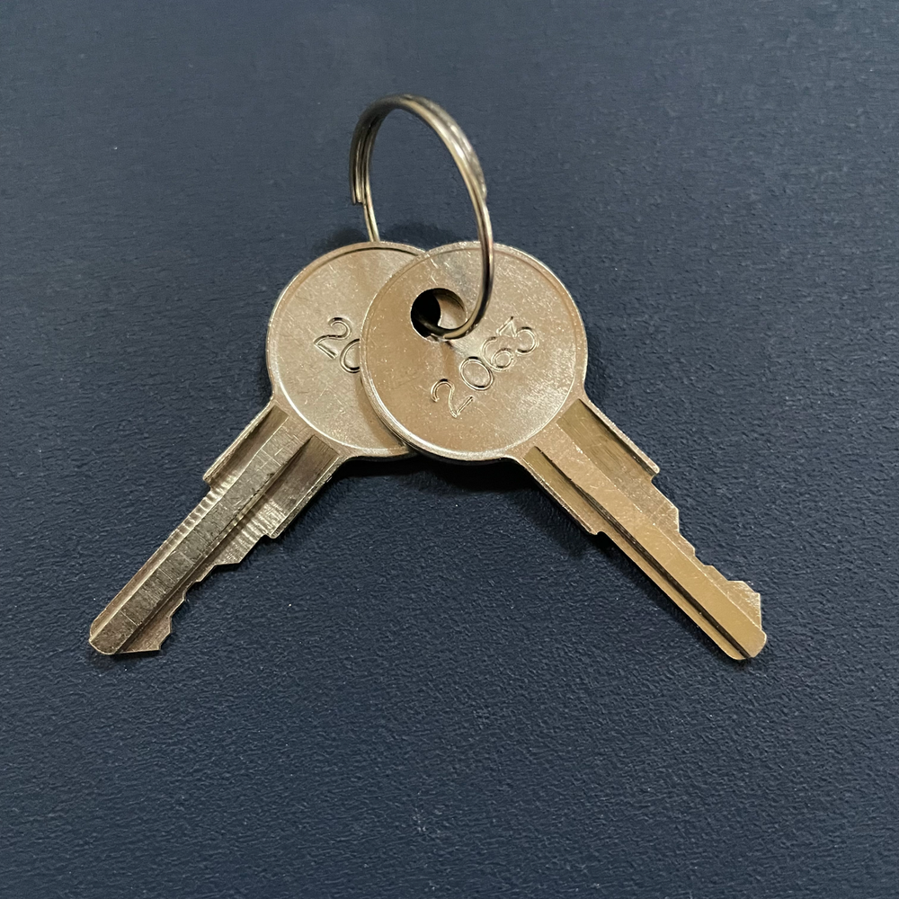 (2) Craftsman Toolbox Replacement Keys Cut Key Code 2051 - 2100 -Free Tracking