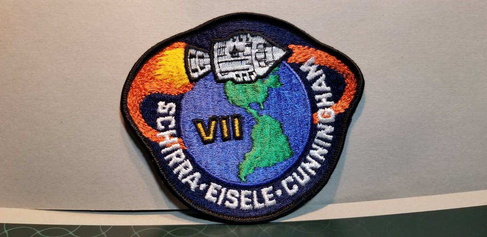 APOLLO 7 MISSION PATCH (SCHIRRA-EISELE-CUNNINGHAM)