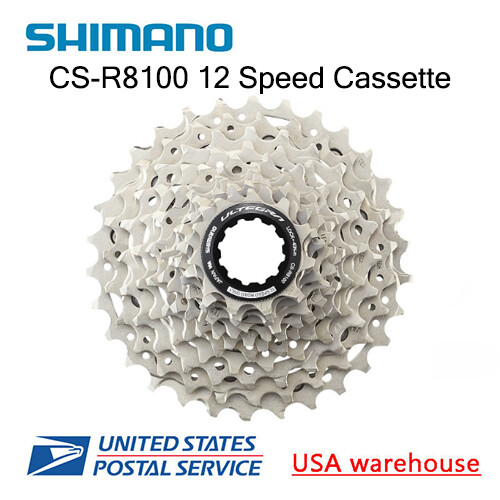 Shimano Ultegra CS-R8100 R8101 Hyperglide+ Casette 12-Speed 11-30T 11-34T Silver