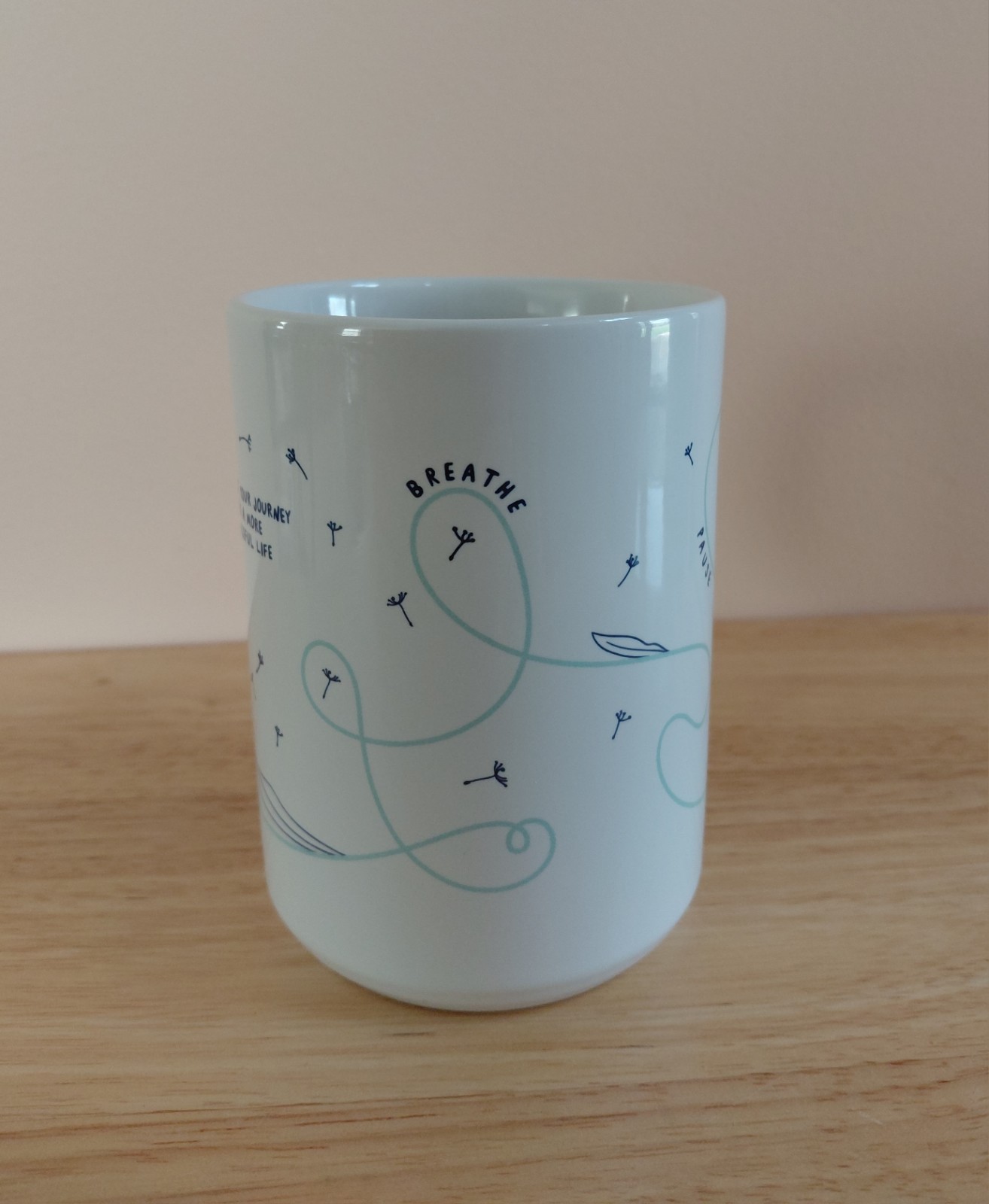 Uncommon Goods Mug "Start Your Journey To A More Peaceful Life"