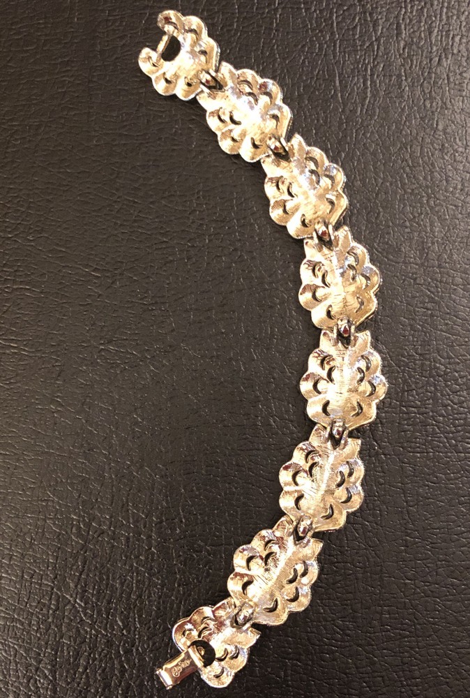 Two CORO Signed Vintage Link Bracelets