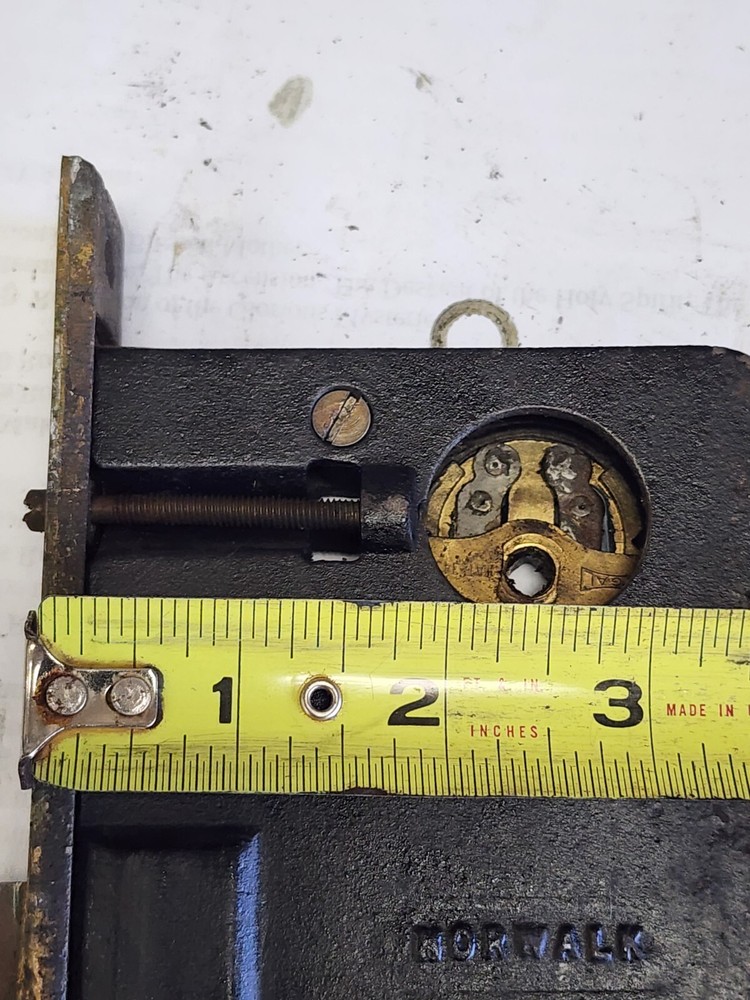Norwalk Mortise Lock Body Thumbpress