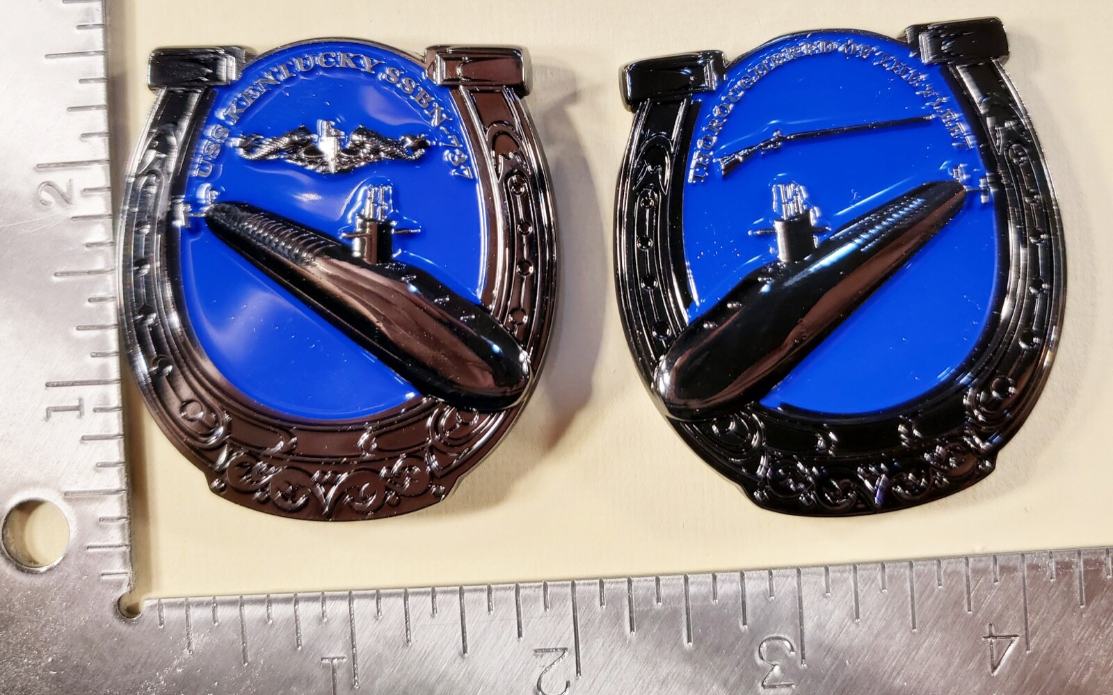 USS Kentucky SSBN-737 Submarine challenge Coin US Navy Challenge Coin O 2.0" 129