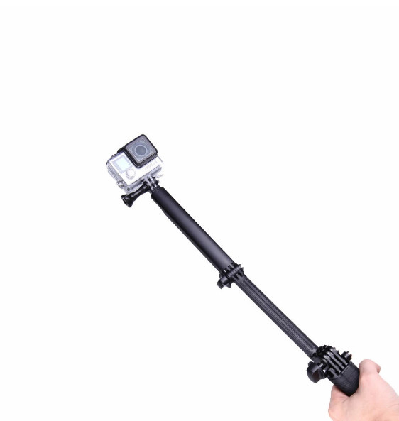For GoPro 3-Way grip Tripod Adjustable stand Bracket Solid rod Tripods