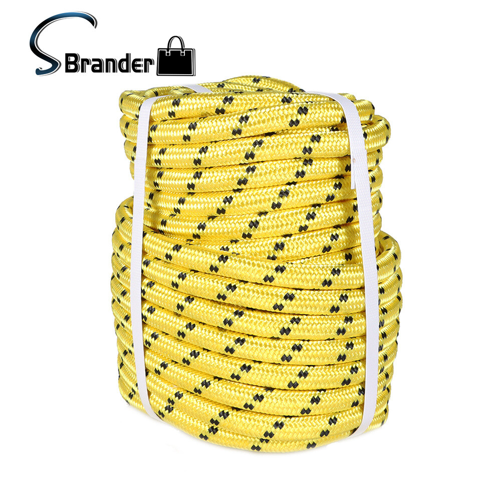 1/2"x 200' Braid Polyester Rope Arborist Bull Tree Rigging 5500Lbs Breaking