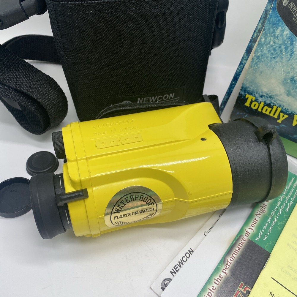 Newcon Optik MB-3 Night Vision Scope Monocular Waterproof ~Case~ Open Complete
