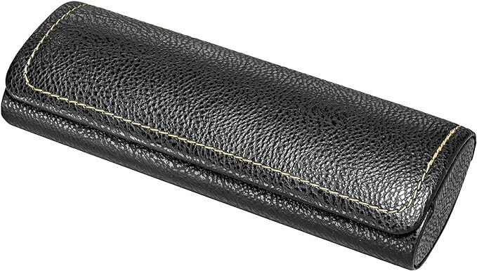 Feducci MOZART Executive Hard Eyeglass Case (Medium) Tailored Padded Syn.Leather