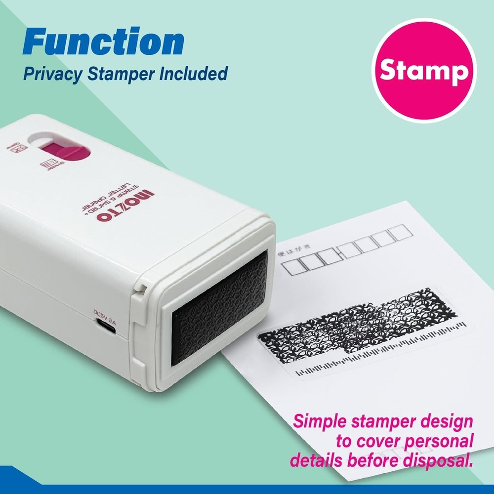 Three-in-one Handheld Paper Shredder for Home and Office - Multi-Functional D...