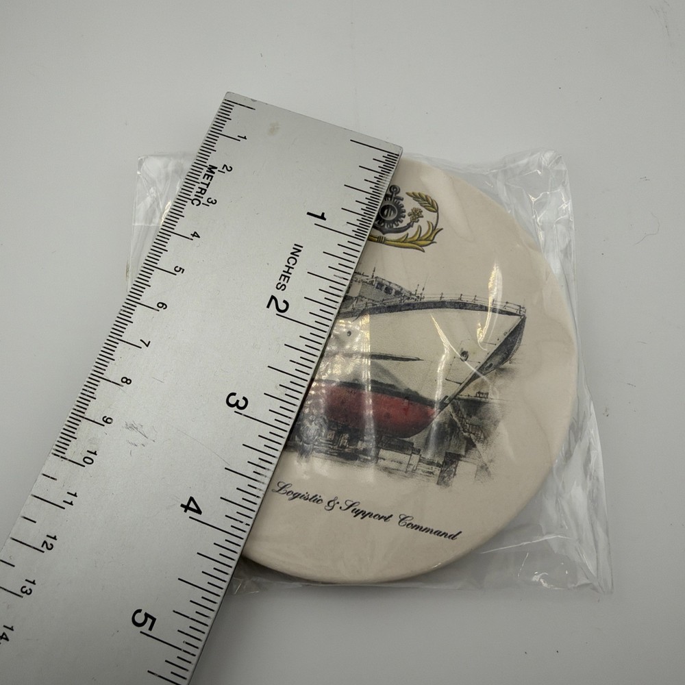 Taiwan Naval Zuoying Logistic & Support Command NZLSC Coffee Mug and Coaster