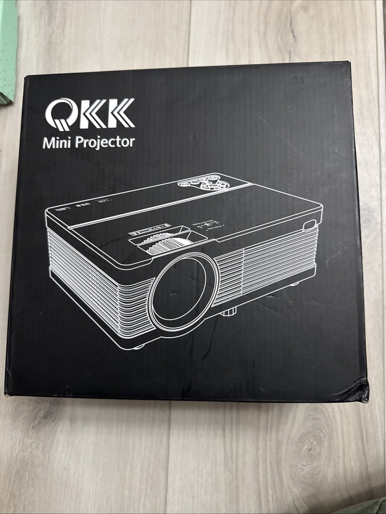 OKK Mini Projector New In Box White