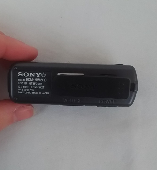 Sony Microphone and Camcorder Accessory Misc. Lot Untested #J2761