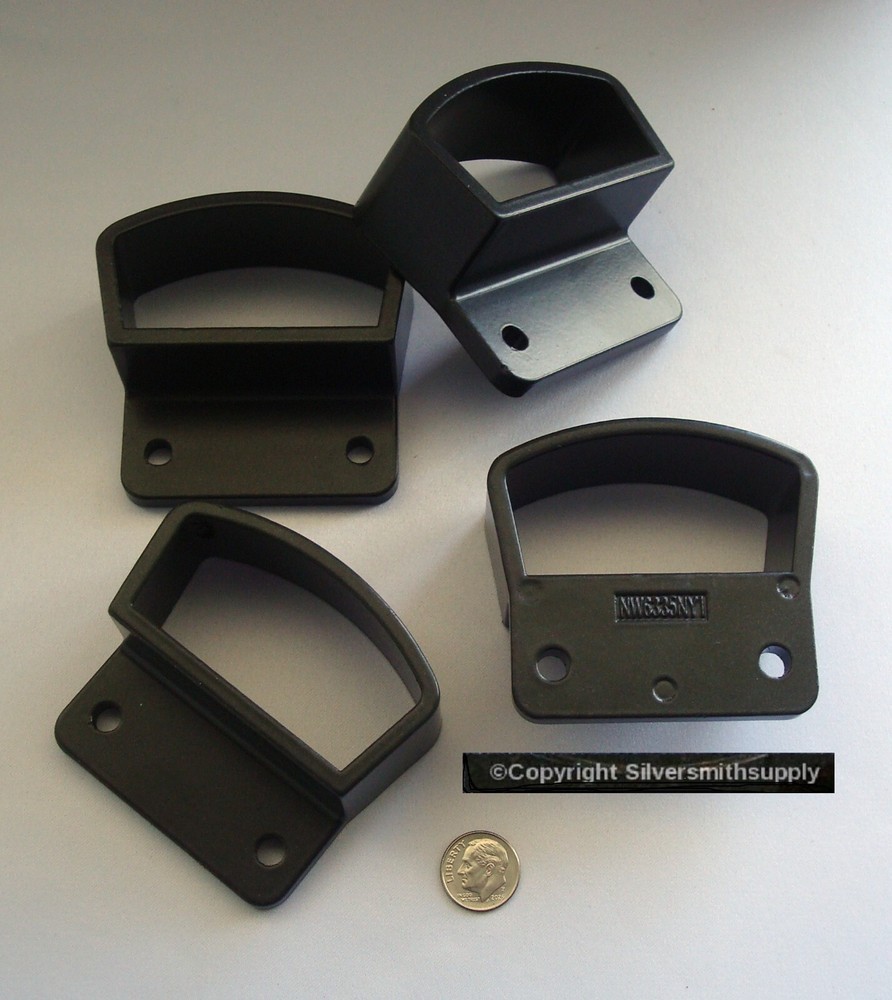 4 WOLF Railing bronze aluminum deck railing wall mount brackets