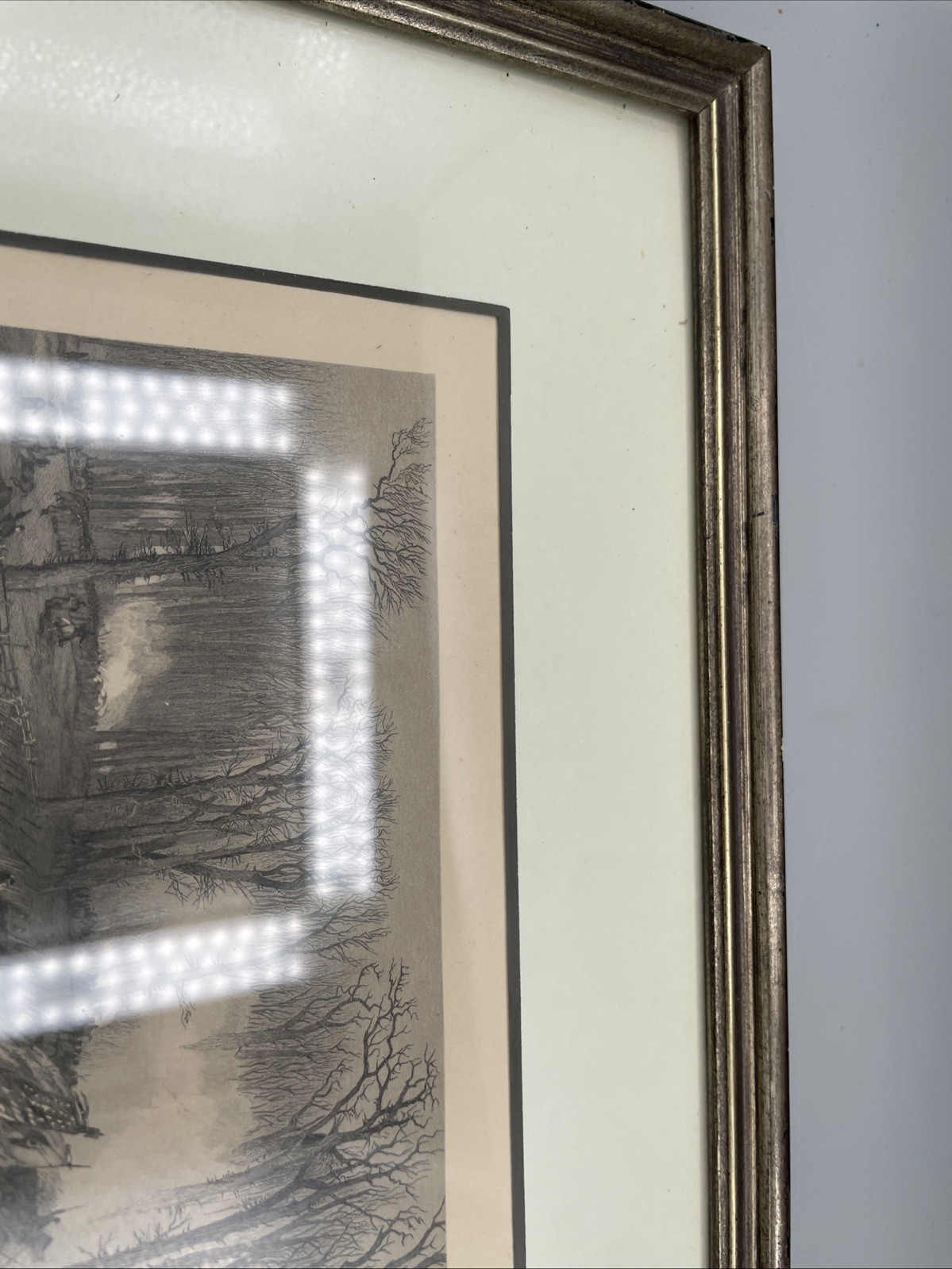 BATTLE OF MILL CREEK, Civil War Battle/Tennessee 1862 Print Lithograph 12”x11”