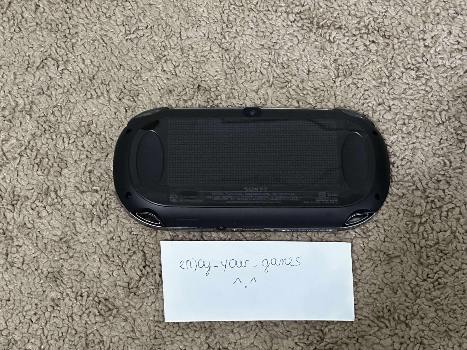 Sony PlayStation PS Vita OLED PCH-1000/1100 Black US Seller - SHIP IN 1-DAY