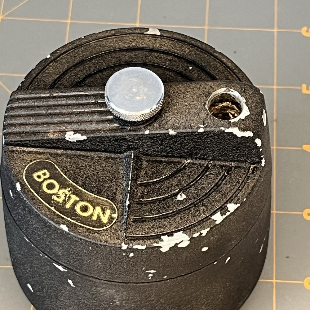 Vintage Boston Draftsman Lead Pointer Pencil Sharpener Good used U