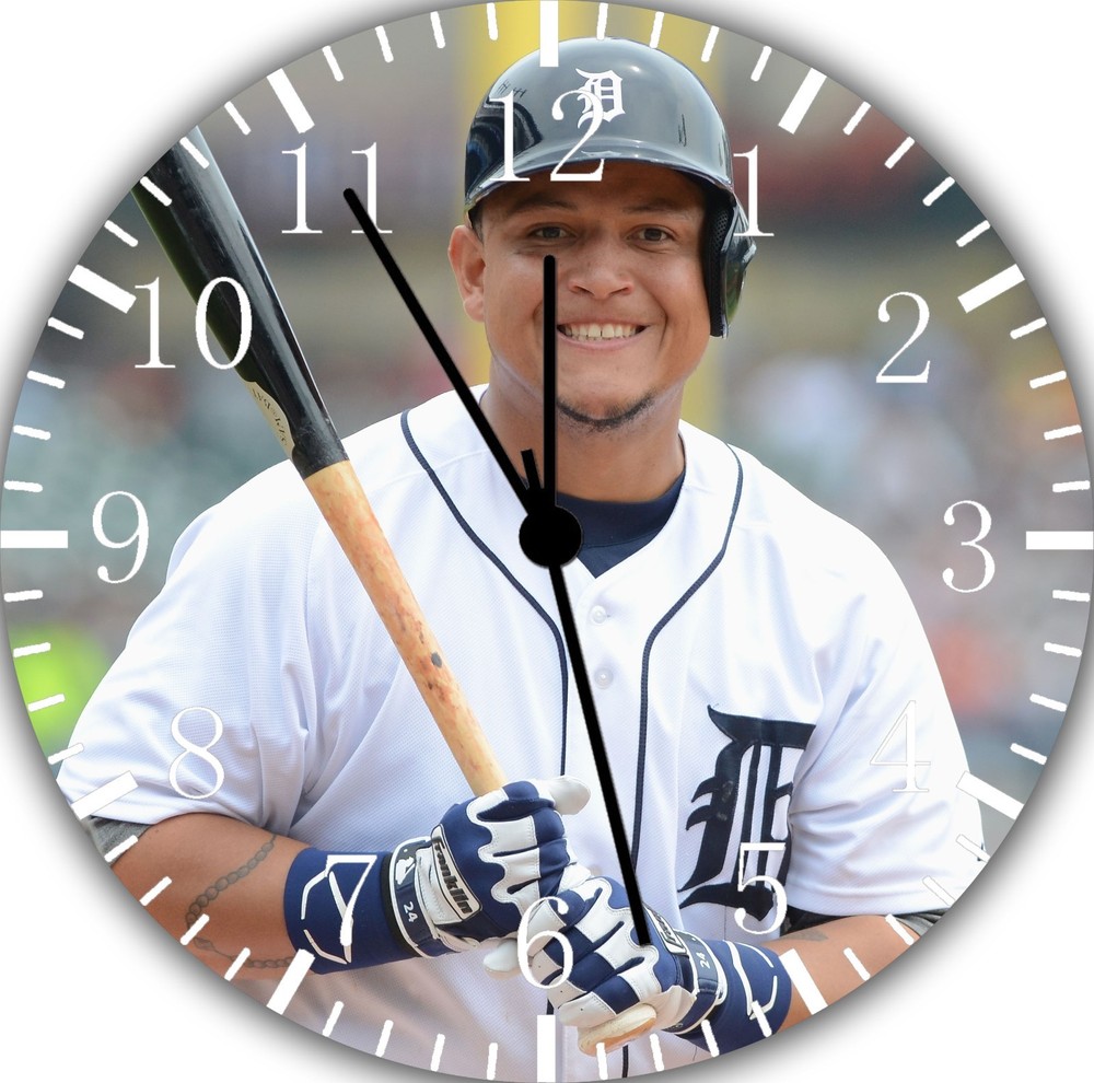 Miguel Cabrera Frameless Borderless Wall Clock Nice For Gifts or Decor E475
