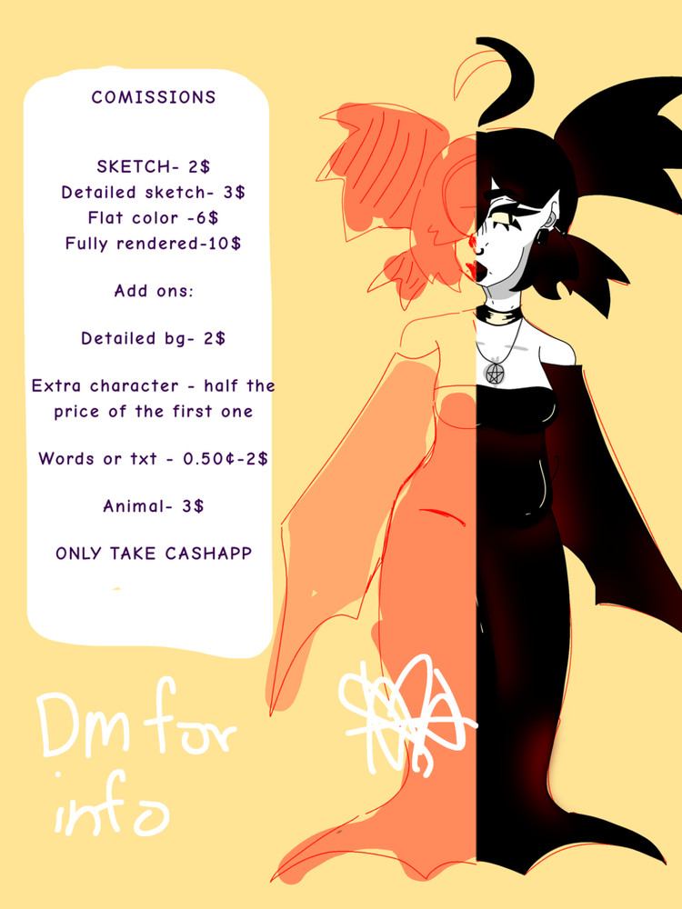 Digital Art Commissions - Cheap commissions - Starting at 2$