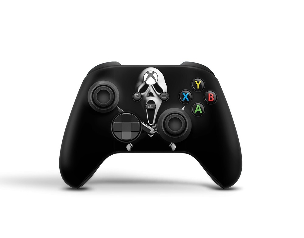 XBOX Series S Console & Controller Vinyl Skin Decal Wrap Scream Ghostface