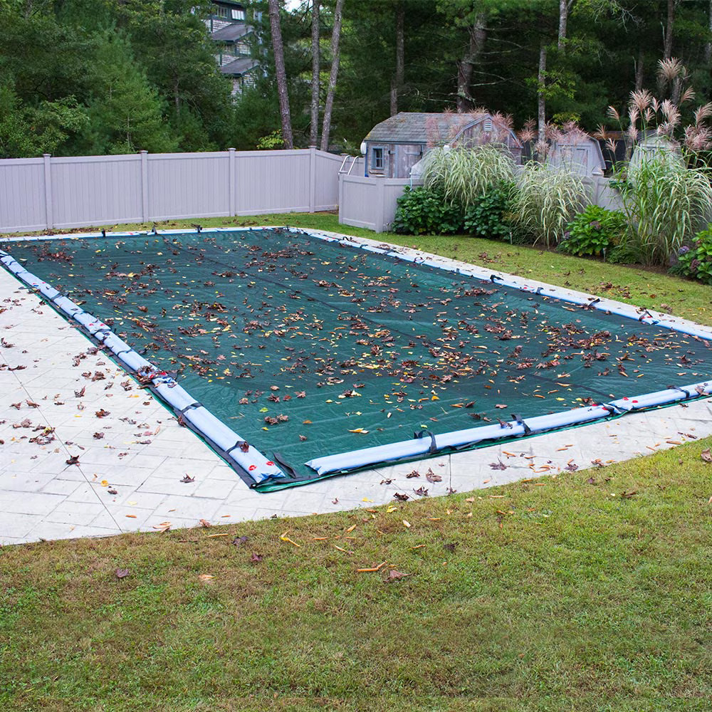 PoolCoverChoice Swimming Pool Leaf Net Cover for 18 ft x 40 ft Rectangular Pool