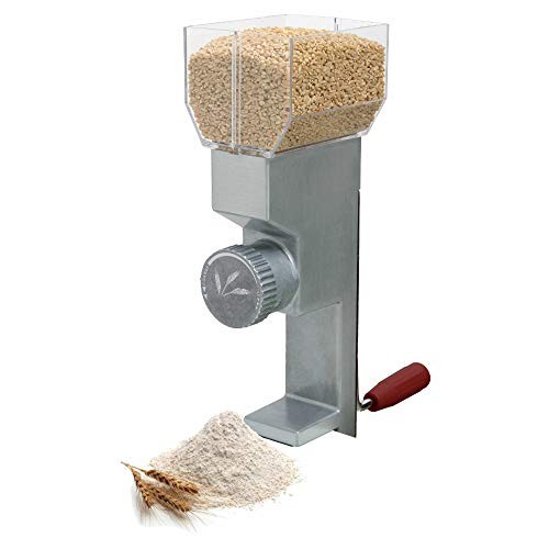 small, Silver, VKP1024 Deluxe Grain Mill