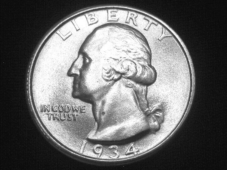 1934 Washington Quarter --- Gem Uncirculated