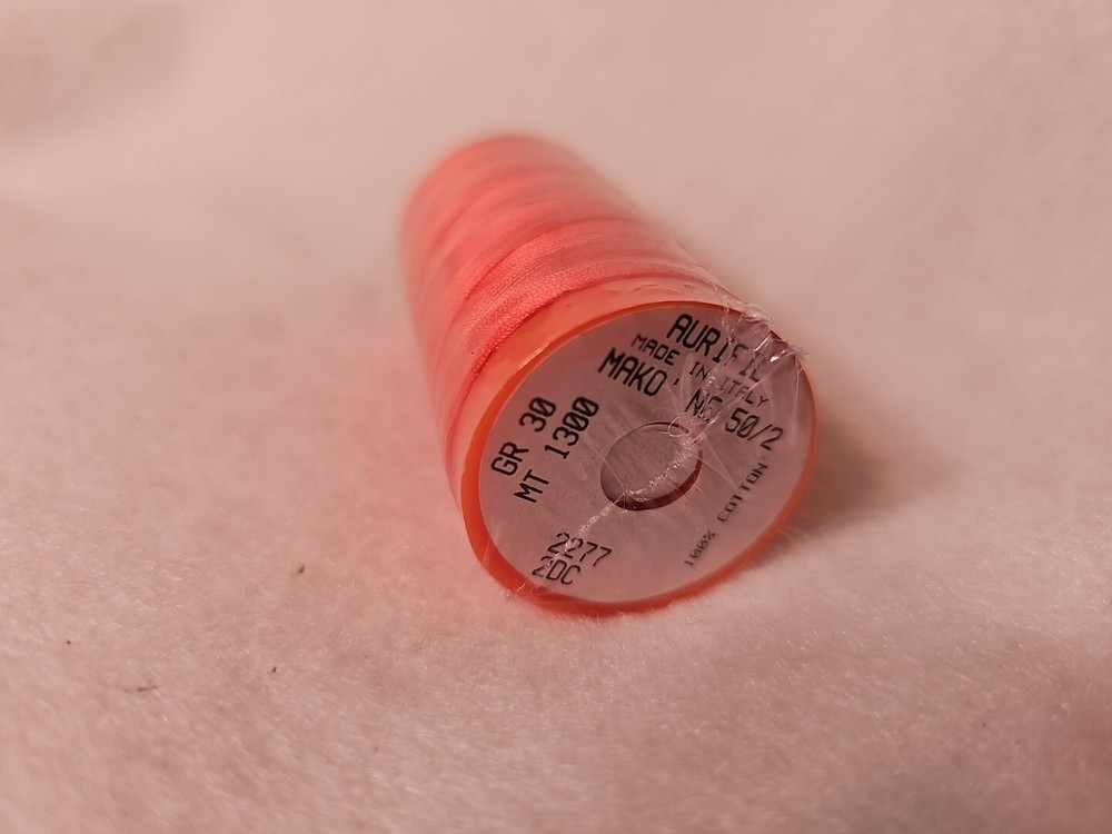 AURIFIL Quilting Thread - 50 WT - 1422 yds #2277 Orange