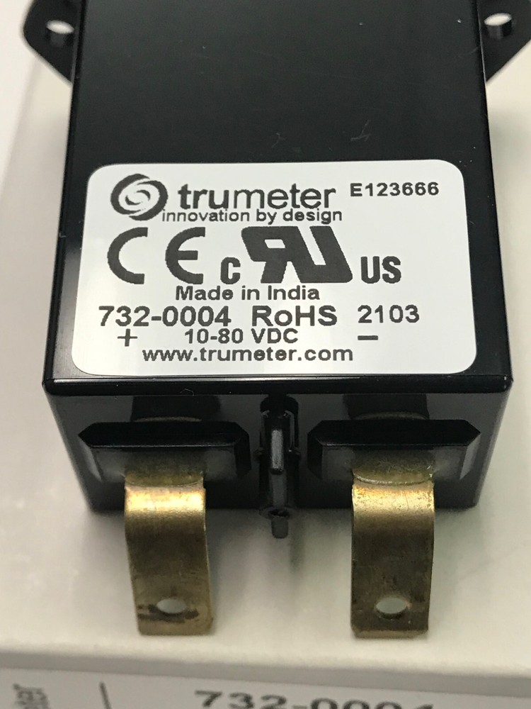 Trumeter Hour Meter 732-0004 10-80VDC