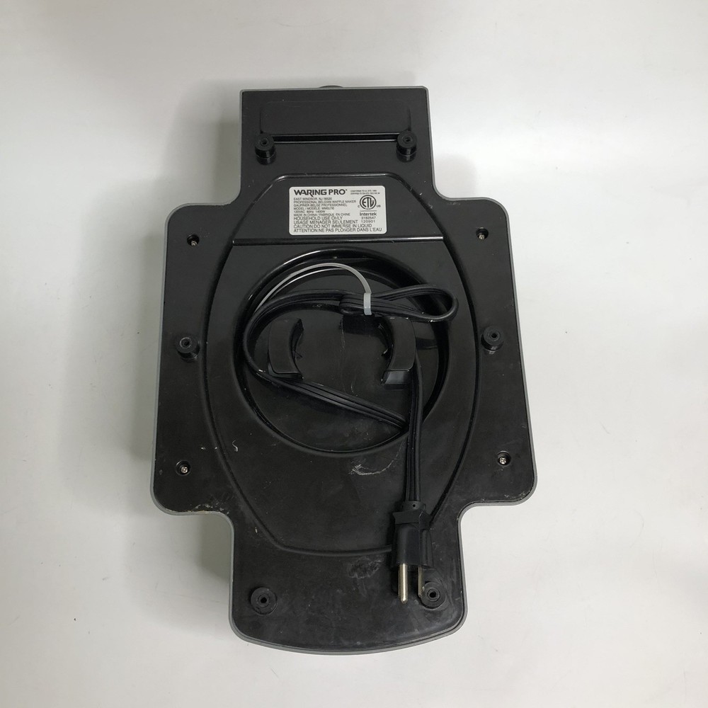WARING PRO WMS200 ~ Professional Thick Belgian Waffle Maker. Tested And Working