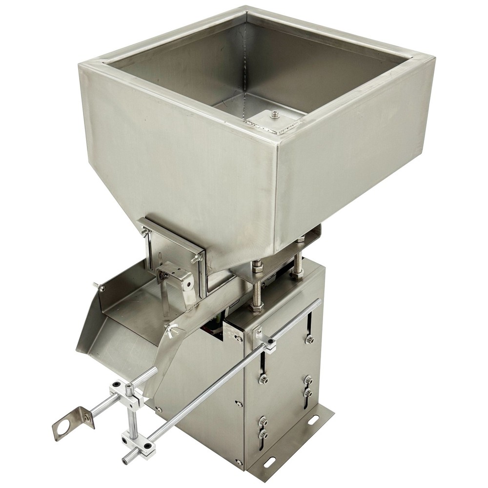 Automatic Disc Vibrating Feeder Square Silo Vibrating Disk Feeding Device 110V