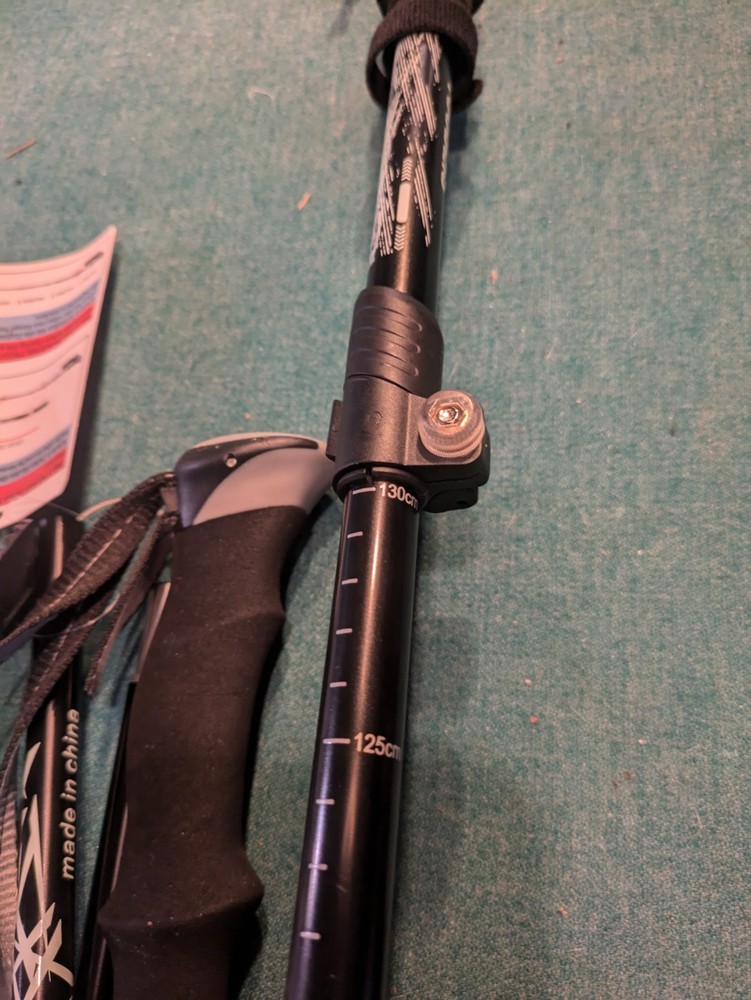 TUOBEIS Collapsible Trekking Poles With Quick Lock System