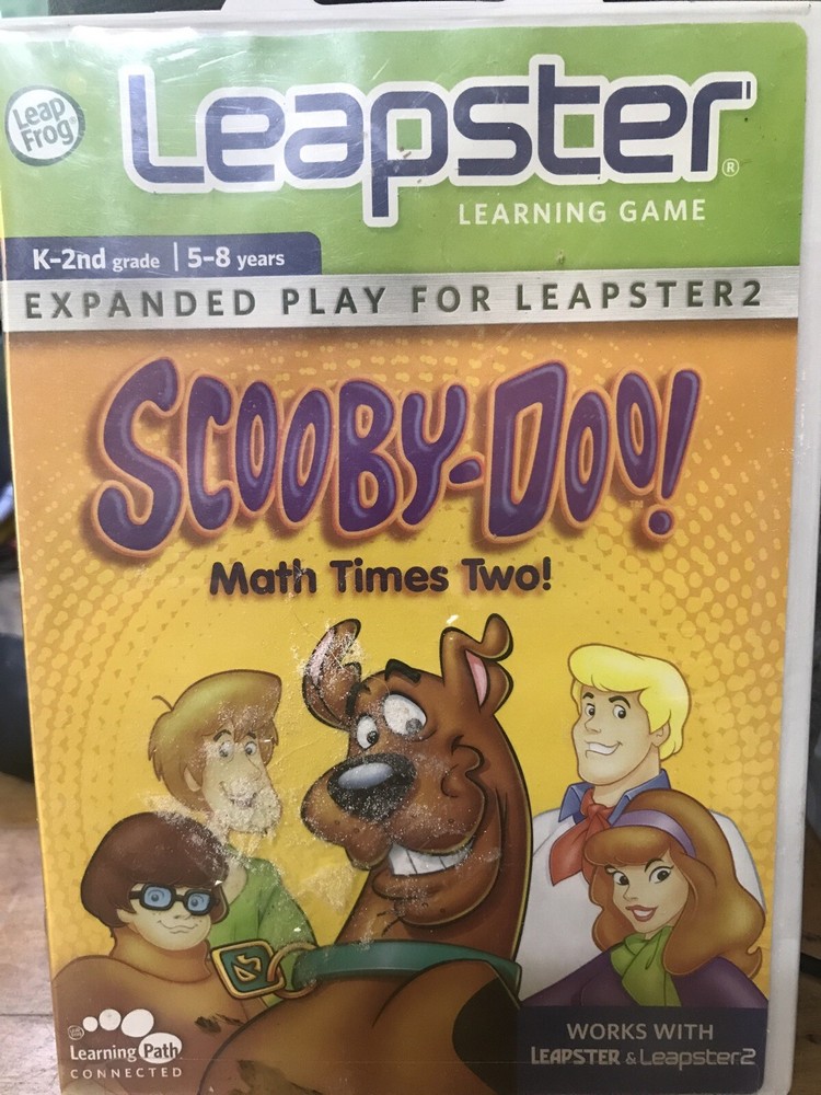 Leap Frog - Leapster Learning Game Scooby-Doo!  Math Times Two!  