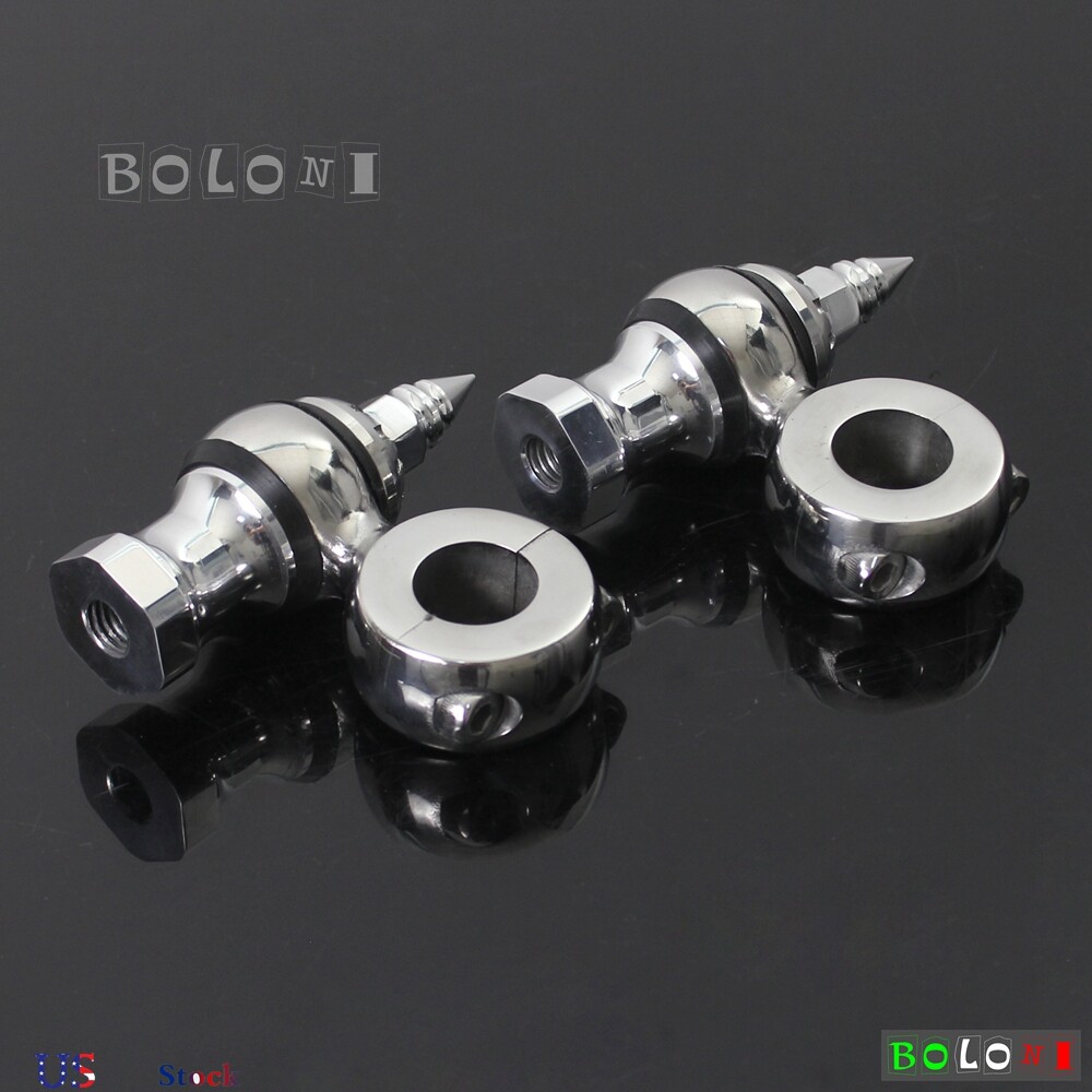 For Harley Chopper Bobber Cafe Racer Offset Dogbone 1'' Handlebar Risers Kit