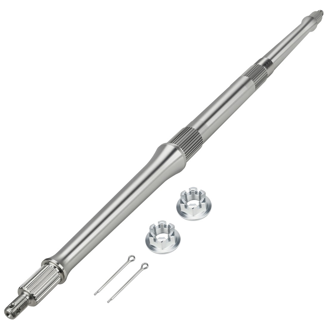 Rear Axle Shaft & Wheel Hubs Kit for Yamaha Banshee 350 YFZ350 1987 1991-2006