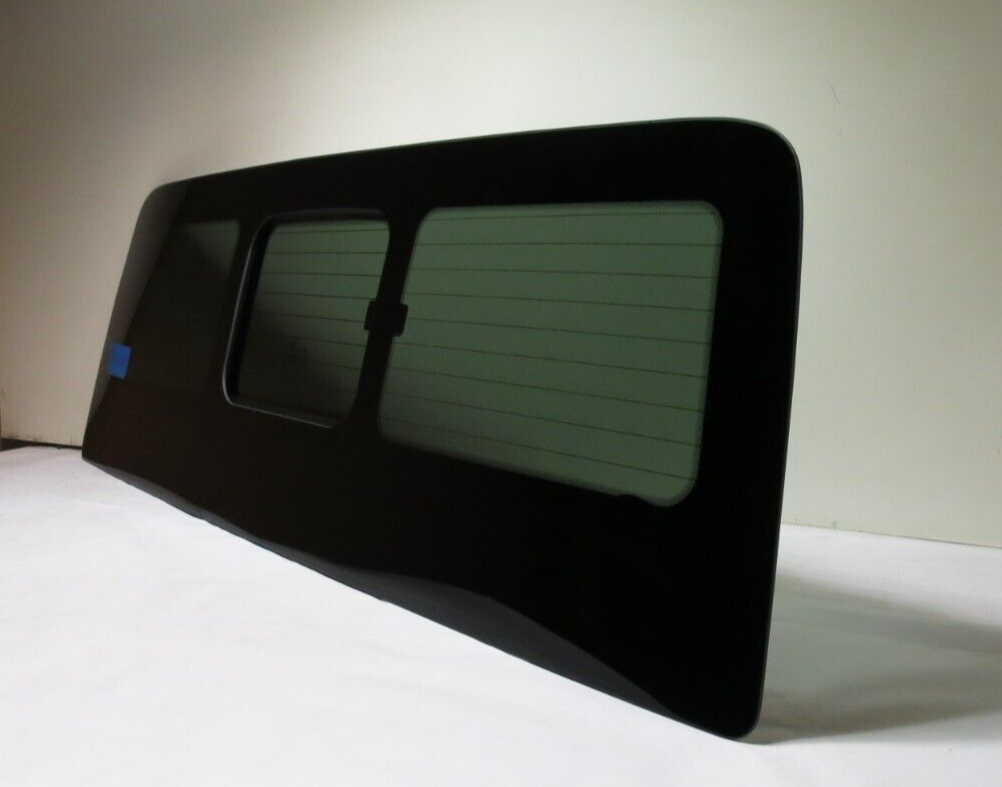 Fits 2020-2023 Jeep Gladiator Manual Back Sliding Glass Window w/Heat + 2 Glues